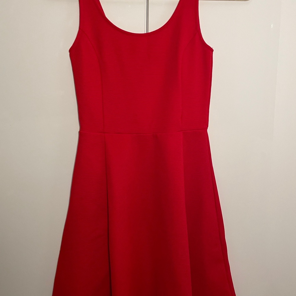 3 H&M Basic Skater Dress Primary Colors Set